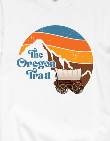 THE OREGON TRAIL Sunset Wagon Unisex Crewneck Sweatshirt
