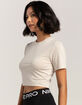 NIKE Sportswear Essential Slim Crop Womens Tee image number 3