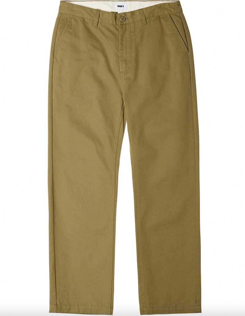 OBEY Hughes Mens Twill Pants image number 0