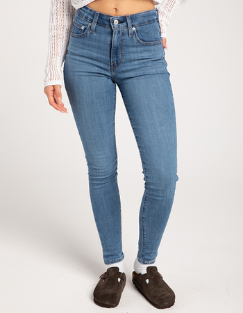 LEVI'S 721 High Rise Skinny Womens Jeans - Lapis Air