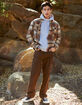 BRIXTON Bowery Mens Flannel image number 4