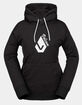VOLCOM Core Hydro Womens Riding Hoodie image number 1