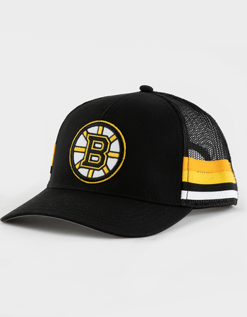 AMERICAN NEEDLE Hotfoot Boston Bruins NHL Mens Trucker Hat