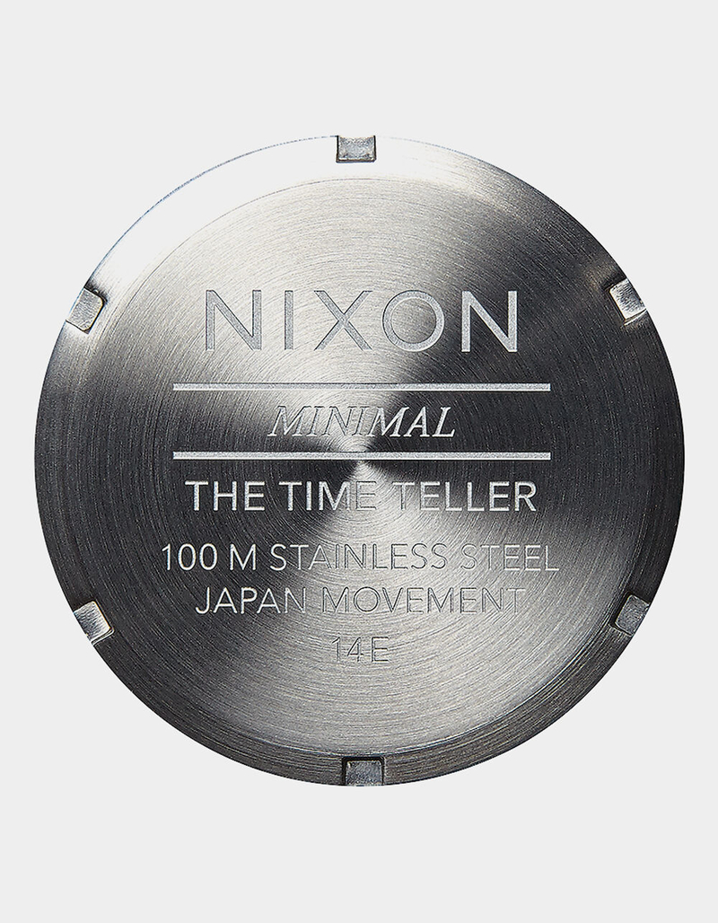 NIXON Time Teller All Silver Watch image number 3