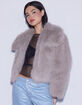 WEST OF MELROSE Cropped Womens Fur Coat image number 5