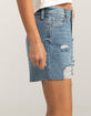 HURLEY The Weekend Womens Denim Shorts image number 3