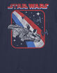 STAR WARS Retro Falcon Unisex Tee image number 2