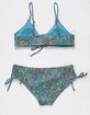 FULL TILT Cinch Bralette Girls Bikini Set image number 3