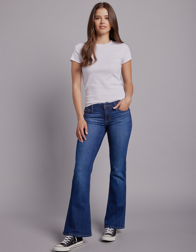 RSQ Womens Low Rise Flare Jeans image number 0