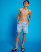 RSQ Boys Vertical Stripe 5'' Swim Shorts image number 4