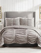 Ruched Twin/Twin XL Comforter Set image number 1