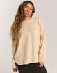 BDG Urban Outfitters Easy Crew Womens Boyfriend Sweater image number 1