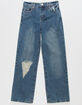 RSQ Girls Wide Leg Jeans image number 5