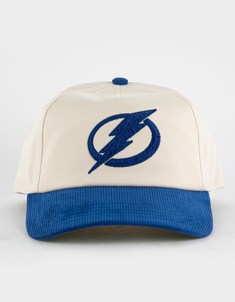 AMERICAN NEEDLE Tampa Bay Lightning Burnett NHL Snapback Hat image number 1