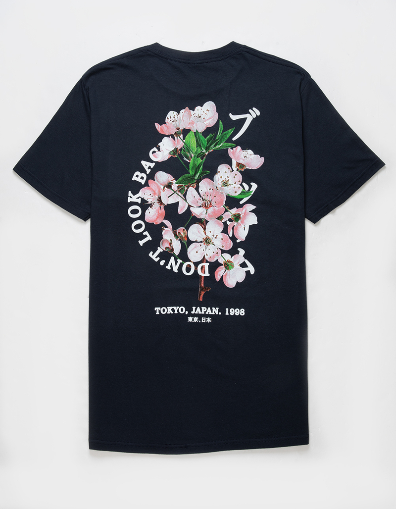 PLEASANT GETAWAY Cherry Blossoms Mens Tee image number 0