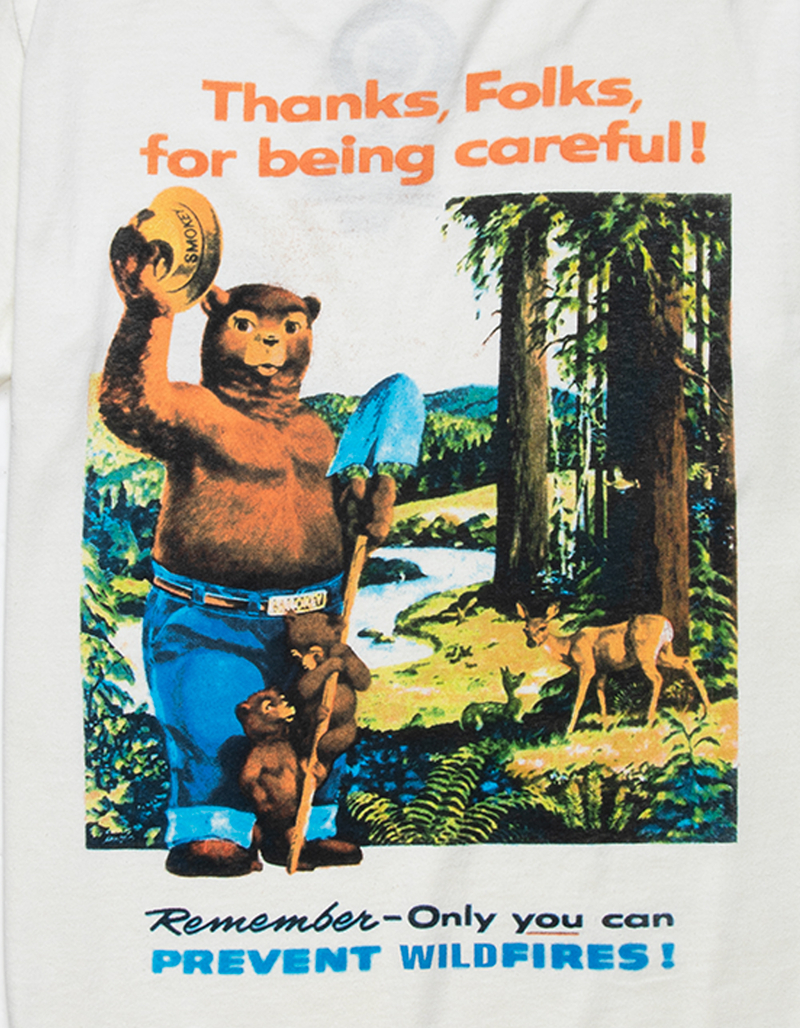 SMOKEY THE BEAR Prevent Wildfires Boys Tee image number 2