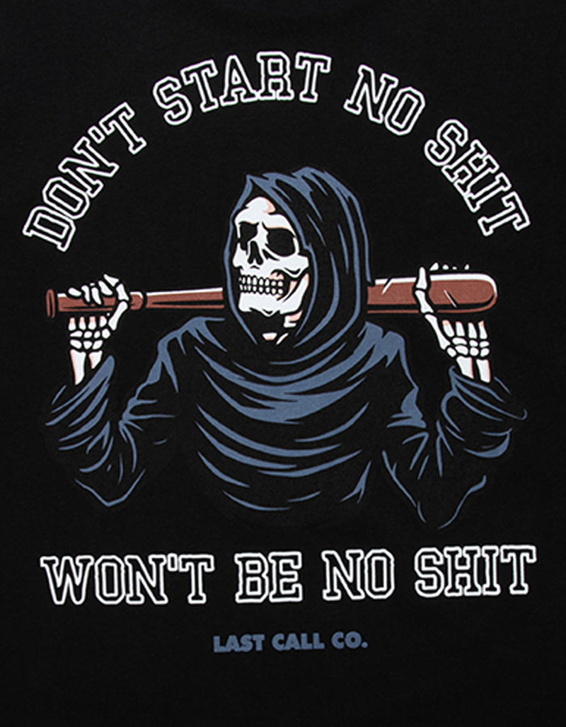 LAST CALL CO. Don't Start Mens Tee image number 2