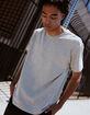 RSQ Mens Acid Wash Oversized Tee image number 1