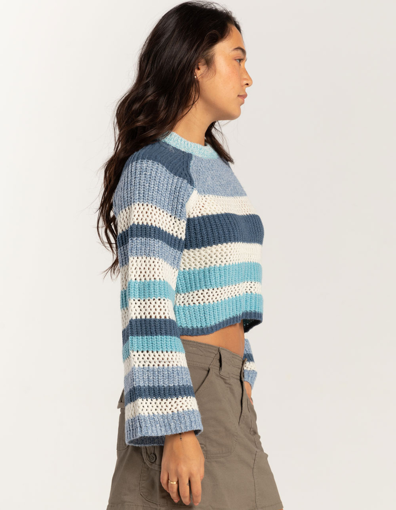 RSQ Womens Mix Stitch Stripe Sweater image number 2