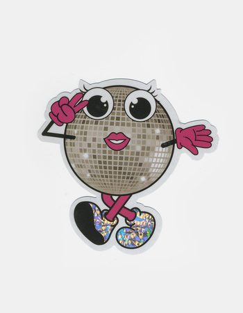 Disco Girl Sticker
