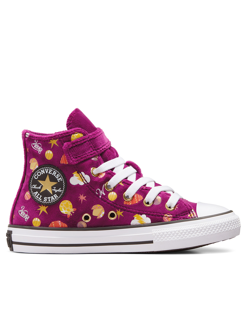 CONVERSE x Wonka Chuck Taylor All Star Easy On High Top Little Kids Shoes image number 1