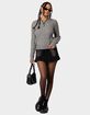 EDIKTED Minka Fitted Cable Knit Sweater image number 1