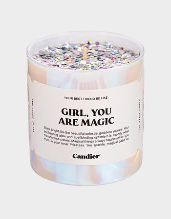 CANDIER Girl You Are Magic Candle
