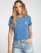 RVCA 411 Womens Baby Tee image number 2