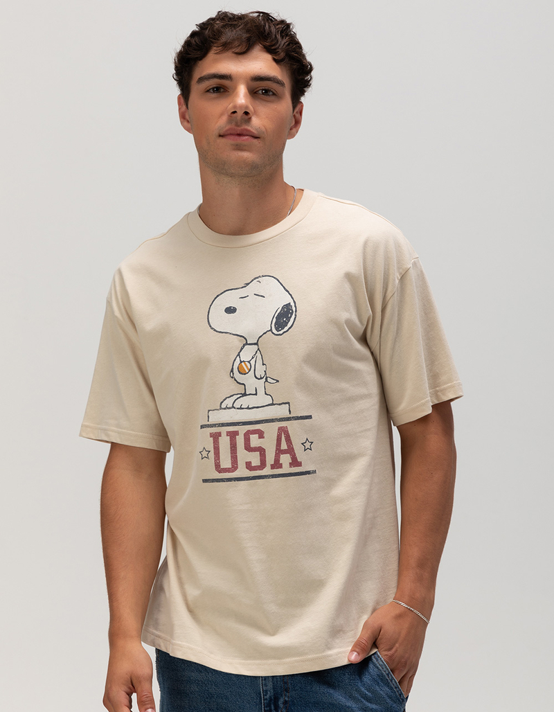RSQ x Peanuts USA Mens Tee image number 0