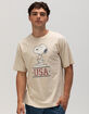 RSQ x Peanuts USA Mens Tee image number 1