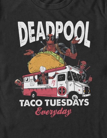 DEADPOOL Taco Tuesdays Unisex Tee Alternative Image