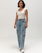 GUESS ORIGINALS Kit Womens Cargo Jeans image number 1