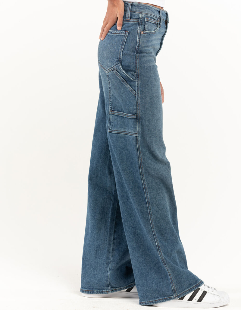 RSQ Womens Wide Leg Carpenter Jeans image number 1