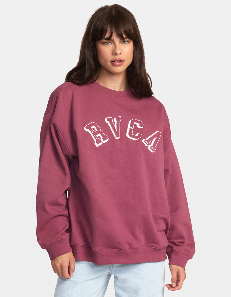 RVCA Ivy League Womens Crewneck Sweatshirt image number 0