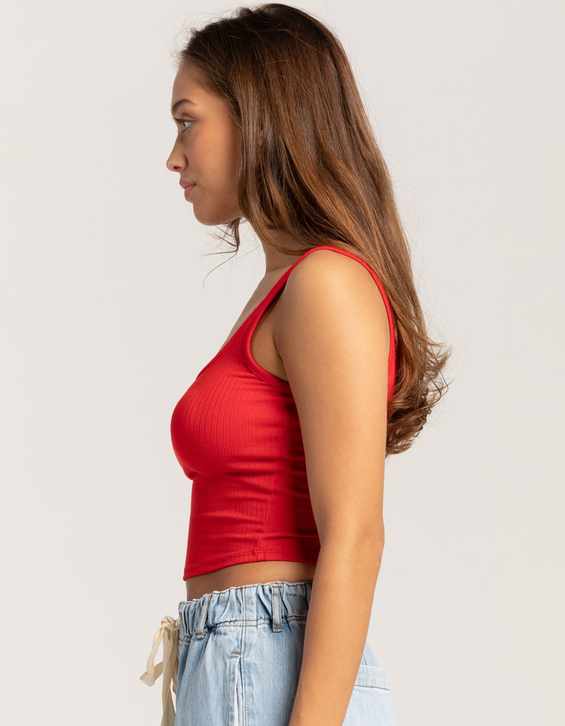 TILLYS Square Neck Womens Tank Top image number 2
