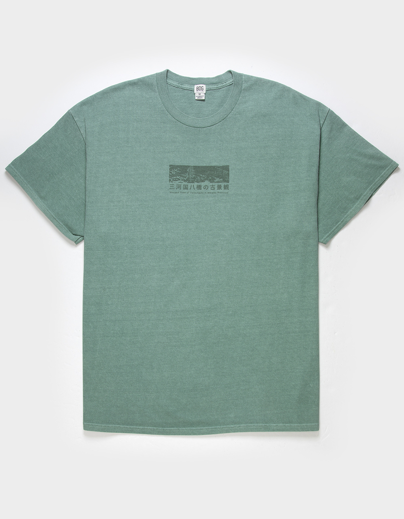 BDG Urban Outfitters Hokusai Landscape Mens Tee image number 4