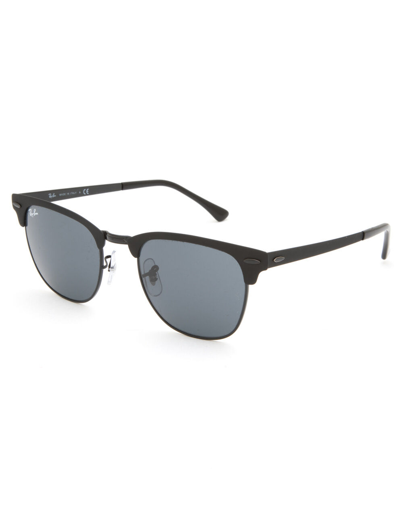 RAY-BAN Clubmaster Metal Black & Black Gradient Sunglasses image number 0