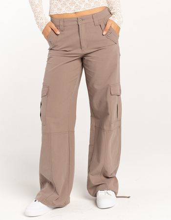 RSQ Womens Low Rise Ripstop Cargo Pants Alternative Image
