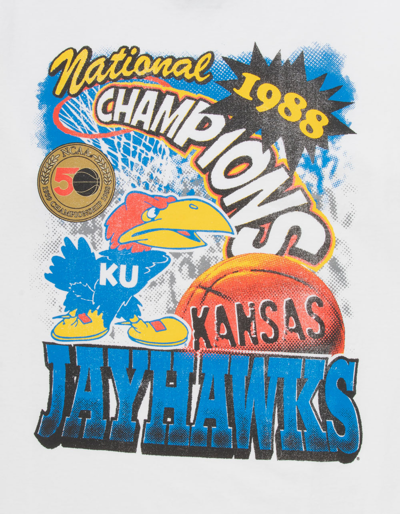 47 BRAND Kansas Jayhawks Bonanza Mens Tee image number 1