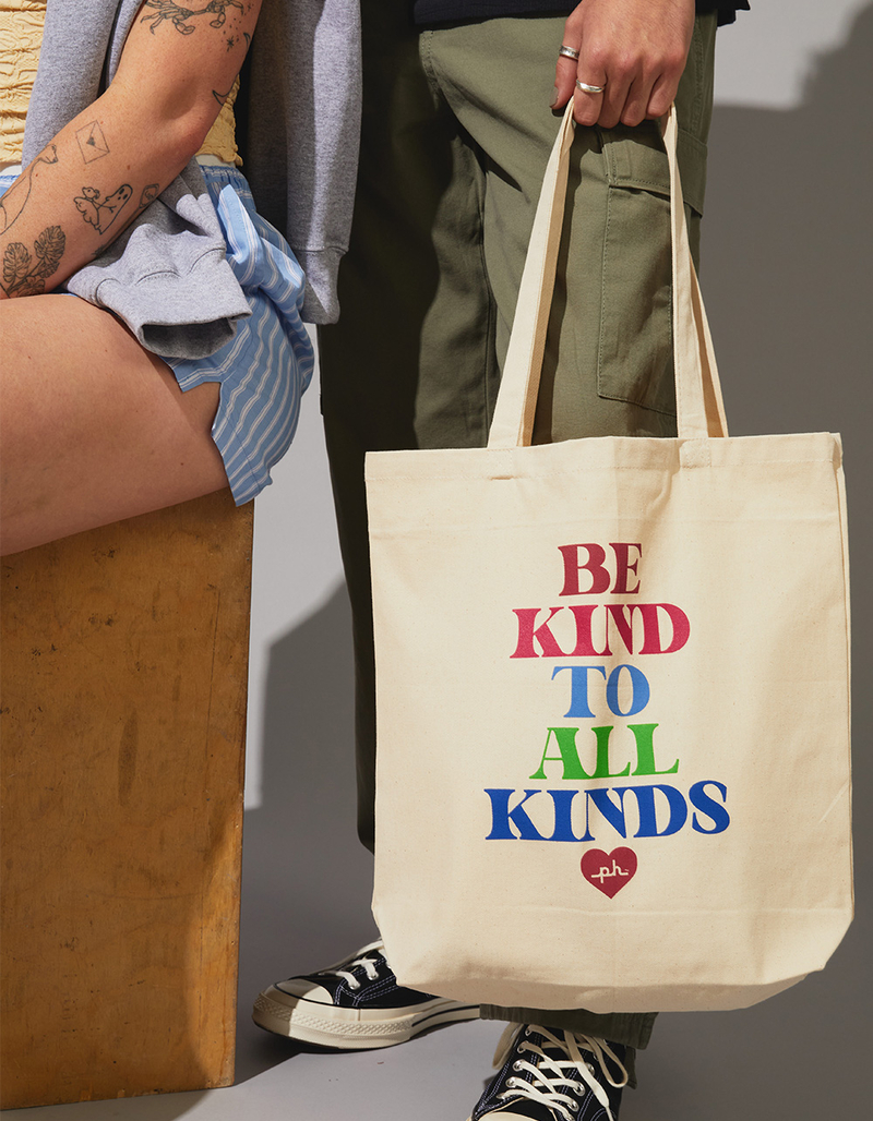 THE PHLUID PROJECT Be Kind Pride Tote Bag image number 2