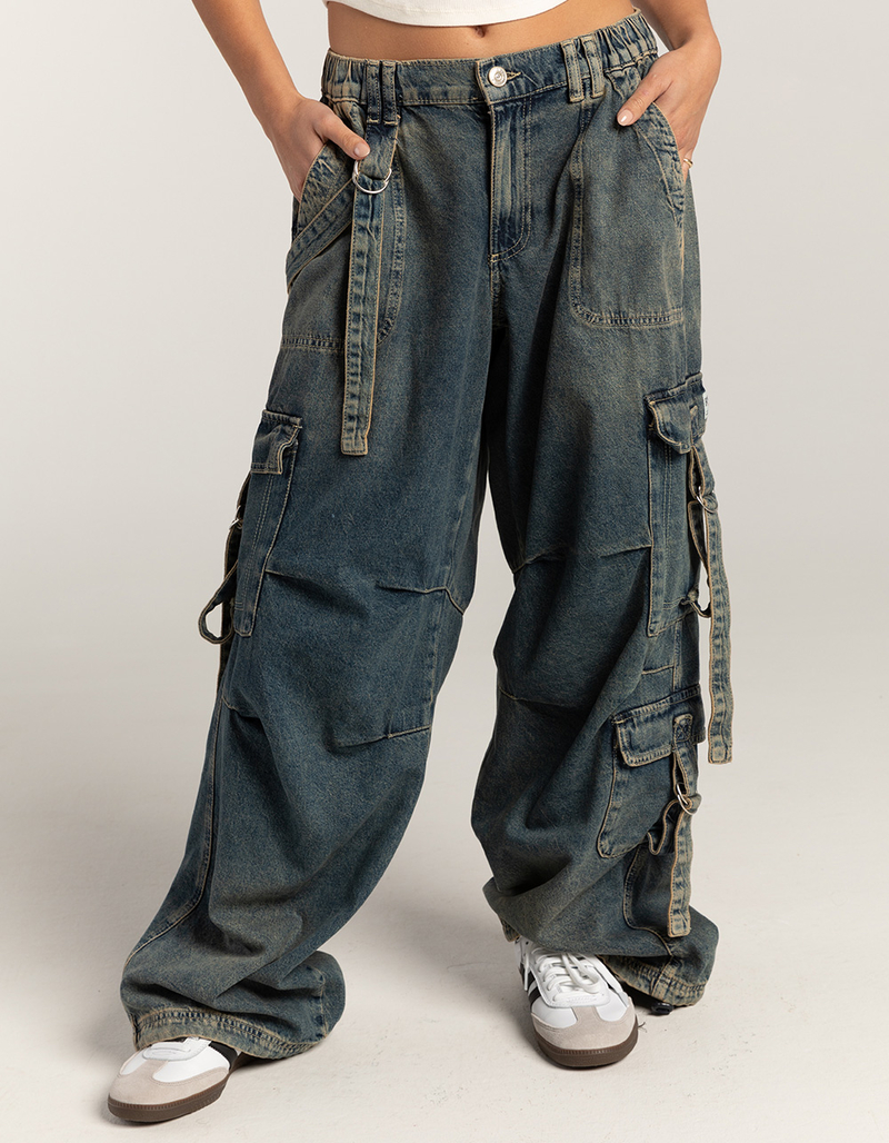 BDG Urban Outfitters Strappy Baggy Womens Cargo Pants image number 1
