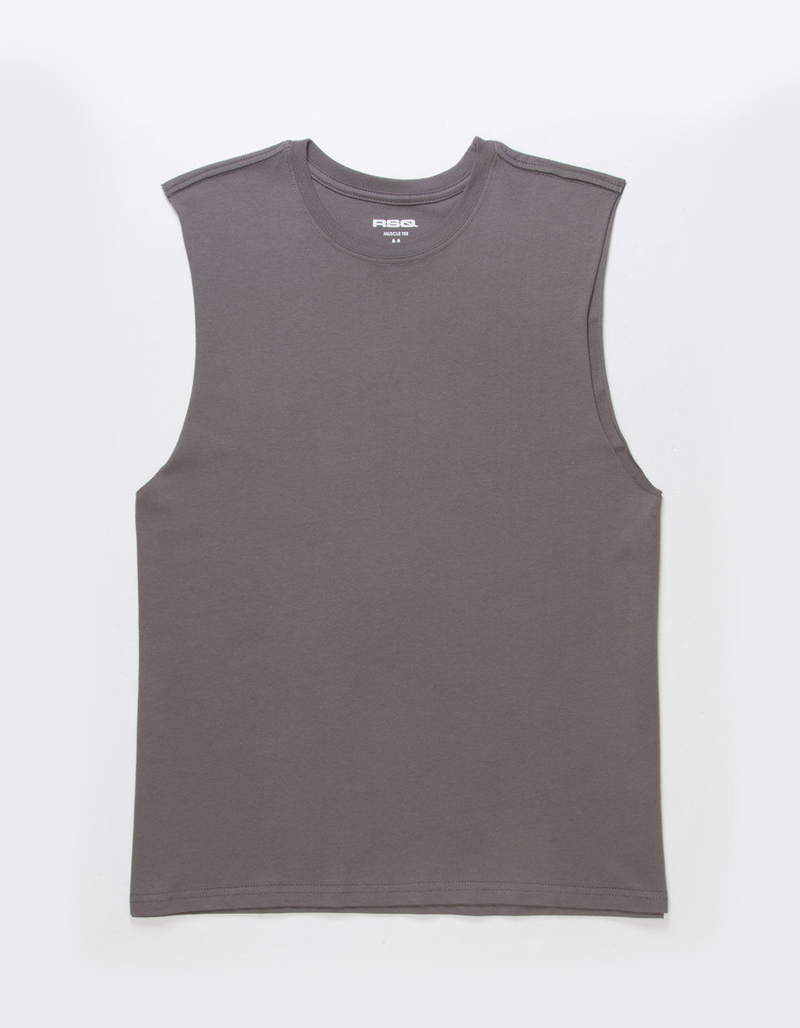 RSQ Mens Solid Muscle Tee image number 0