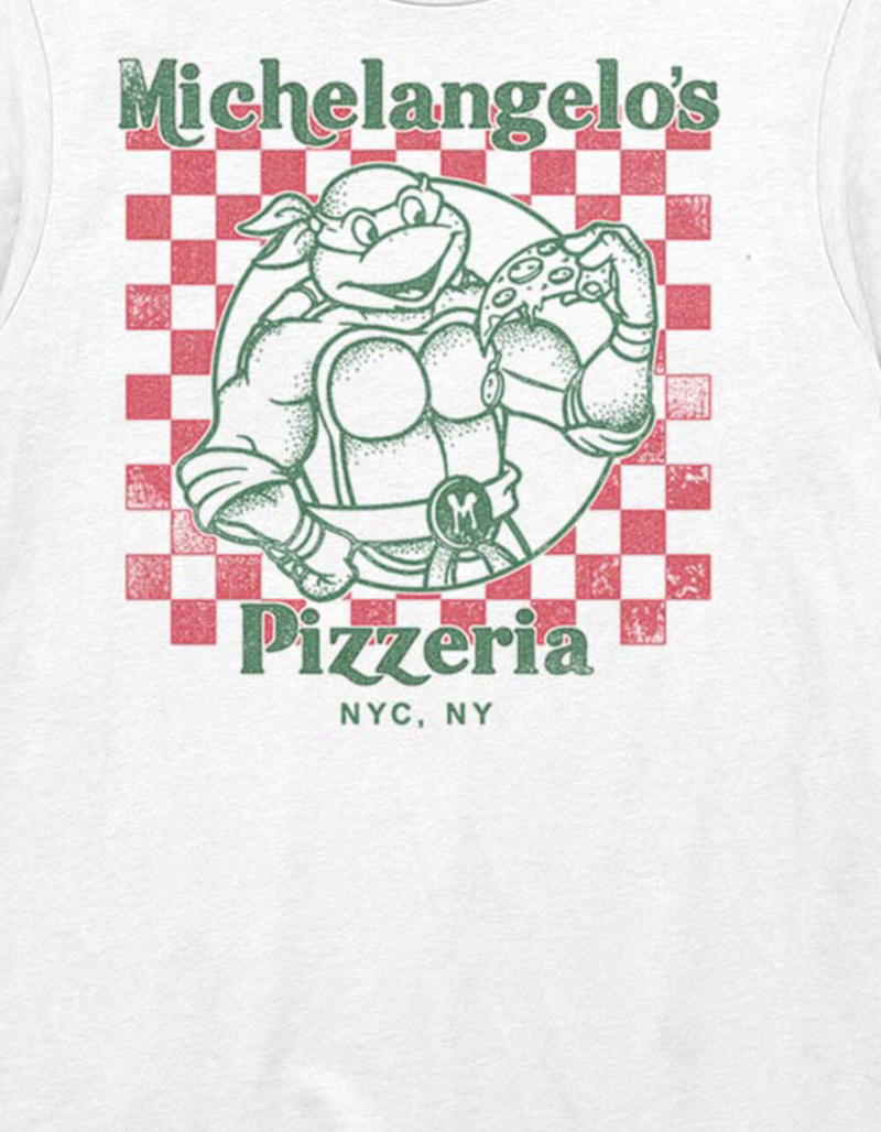 TEENAGE MUTANT NINJA TURTLES Mikey's Pizza Unisex Tee image number 1