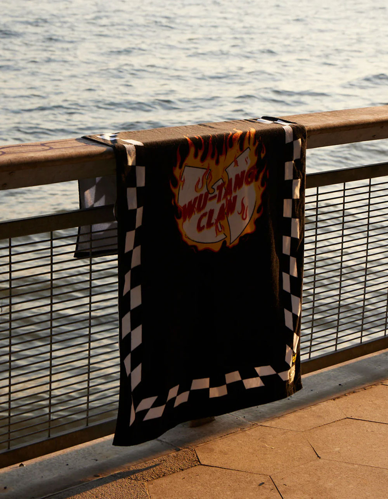SLOWTIDE x Wu-Tang Clan Blocks On Fire Beach Towel image number 2