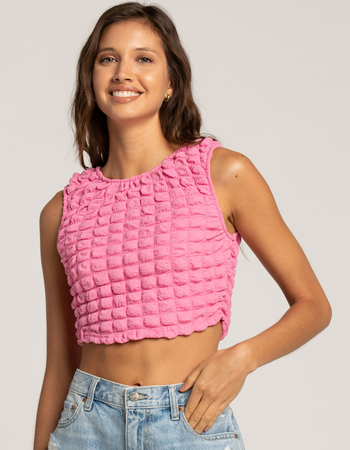 LE LIS Womens Popcorn Tank Top Primary Image