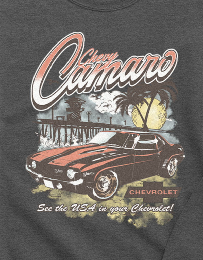 GENERAL MOTORS Vintage Camaro Unisex Crewneck Sweatshirt image number 1