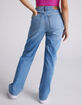 RSQ Womens High Rise Straight Leg Jeans image number 11