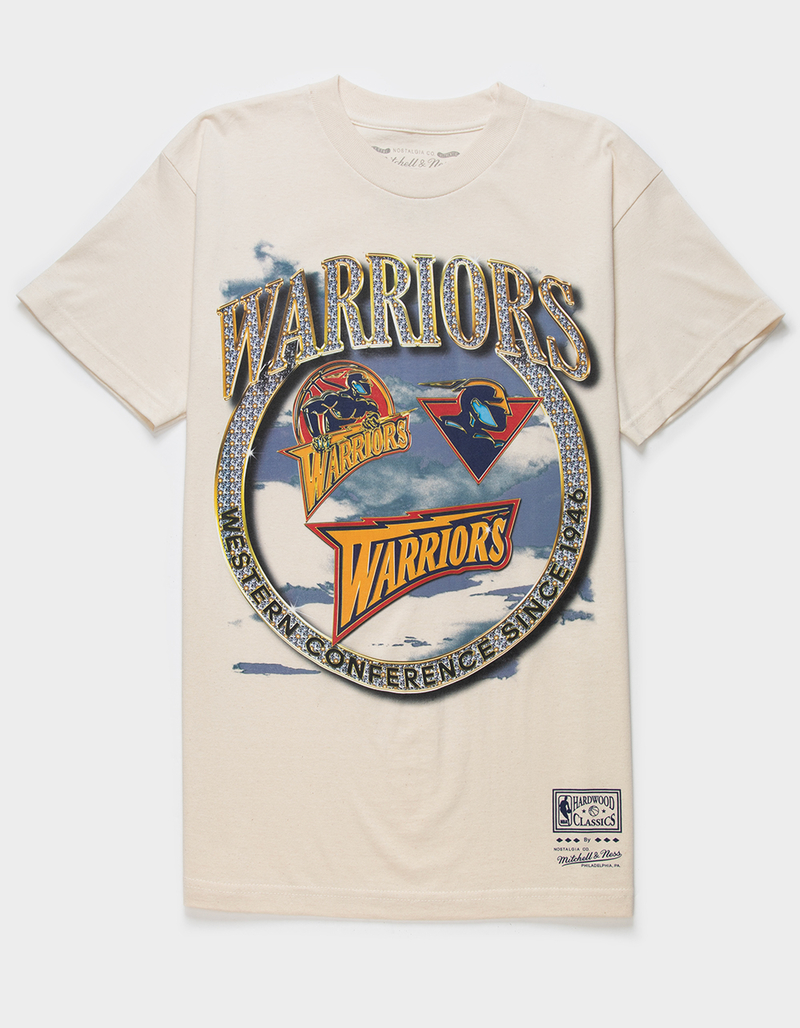 MITCHELL & NESS Golden State Warriors Crown Jewels Mens Tee image number 0
