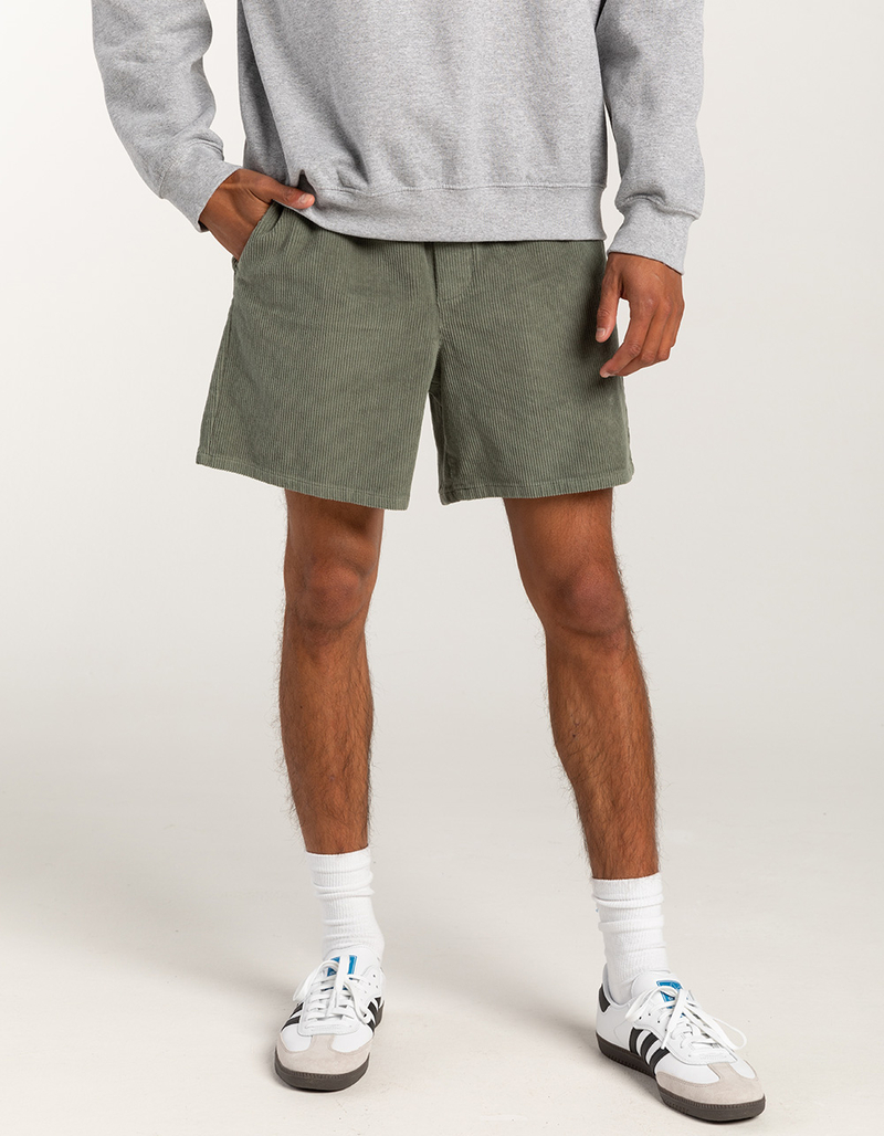 RSQ Mens 6’’ Cord Pull On Shorts image number 7
