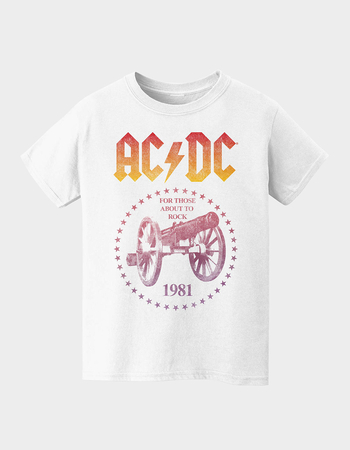AC/DC About To Rock 1981 Unisex Kids Tee